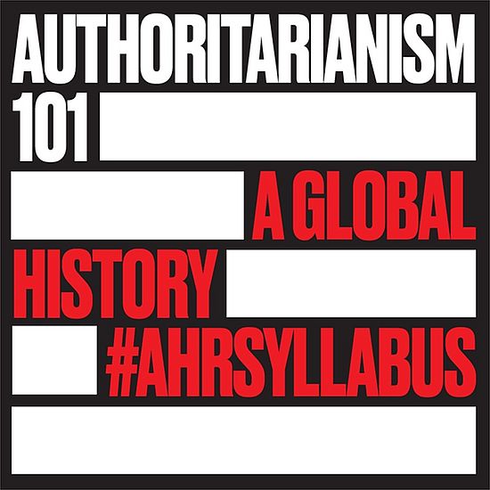 text Authoritarianism red white