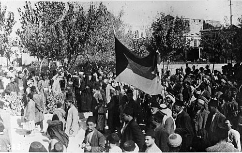 A demonstration in Syria