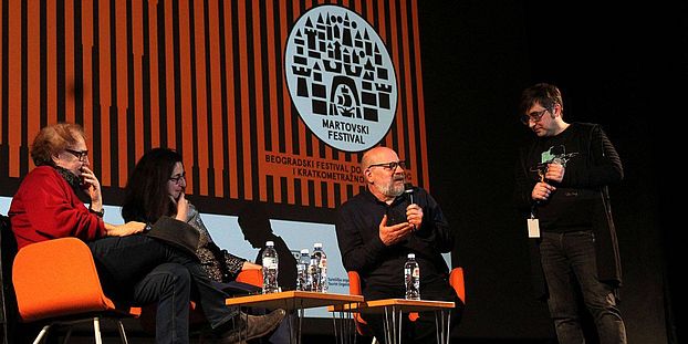 Premiere des Films am Filmfestival Martovski