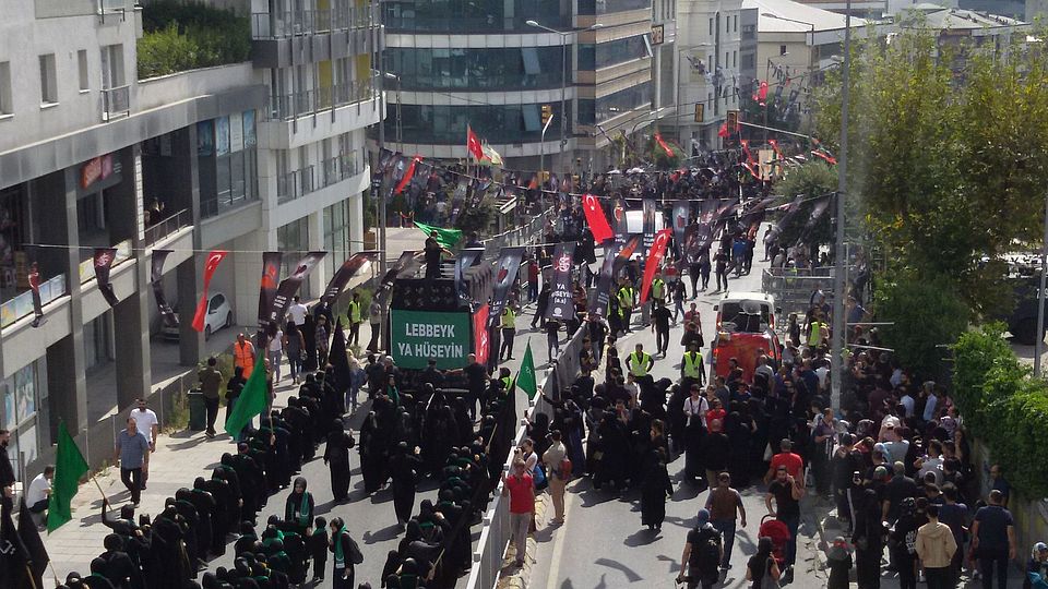 Ashura-Prozessionen in Istanbul (Photo: Sophie Moser, September 2019)