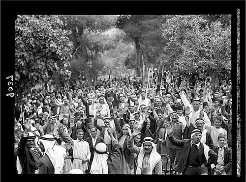 [Translate to English:] Palestinian Arabs 1936