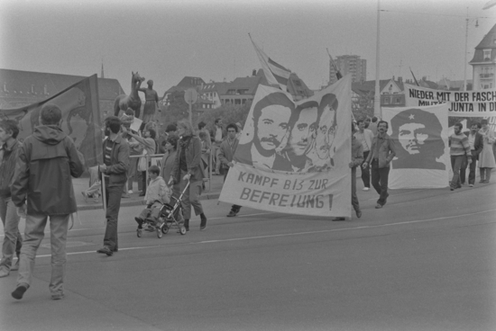 Turkish demonstration in Basel, 08.09.1984 - Schweizerisches Sozialarchiv (Photo: Gertrud Vogler) Demonstration Basel